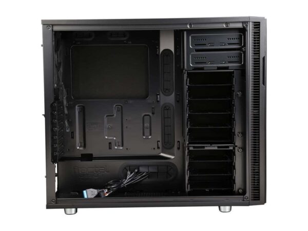 Fractal Design Define R5 Blackout Window Silent  ATX Midtower Chassis - Chassis