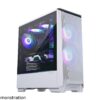 Phanteks Eclipse P360A Tempered Glass ATX Mid Tower Gaming Case PH-EC360ATG_DWT01 White - Chassis