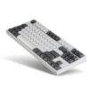 Leopold FC750R PD White/Grey - Cherry Clear, PBT Double Shot Keycap, TKL Mechanical Keyboard - Computer Accessories