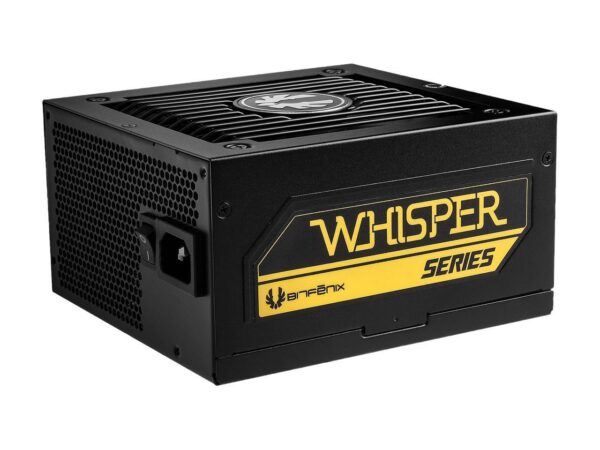 BitFenix Whisper M 80 Plus Gold Full Modular 750W PSU BWG750M - Power Sources