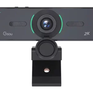 Gsou K2 2K 1440P 60FPS QHD Webcam - Computer Accessories