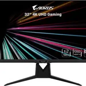 Gigabyte Aorus FI32U 32" 3840x2160 144HZ 1MS FreeSync Premium Gaming Monitor - Monitors
