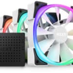 NZXT Aer RGB 2 120MM Triple Fan Pack with RGB & Fan Controller HF-2812C-TB/TW