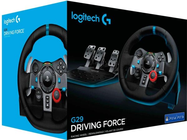 Logitech G Dual-Motor Feedback Driving Force G29 Gaming Racing Wheel - Computer Accessories