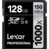 Lexar 128GB Professional 1000x UHS-II SDXC Memory Card - Gadget Accessories