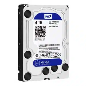 Western Digital Blue 4TB Desktop Hard Disk Drive - WD Blue 5400 RPM SATA 6Gb/s WD40EZRZ - Internal Hard Drives