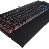 Corsair Gaming K55 Backlit RGB LED Gaming Keyboard - Computer Accessories