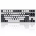 Leopold FC750R PD White/Grey - Cherry Clear, PBT Double Shot Keycap, TKL Mechanical Keyboard