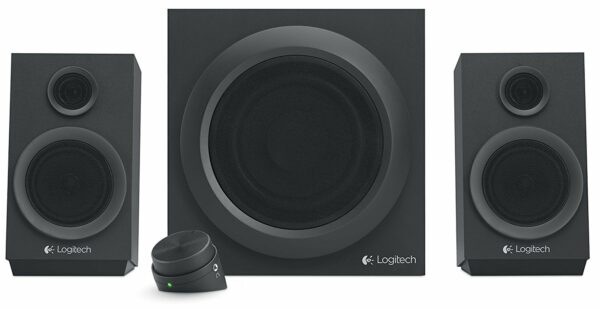 Logitech Z333 80 Watts Multimedia Subwoofer Speakers - Computer Accessories