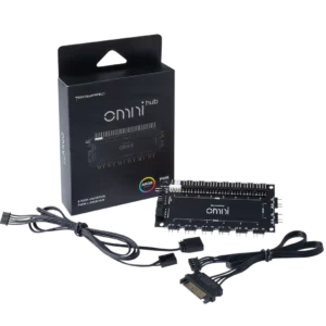 Tecware Omni Hub 8 Port aRGB/PWM Fan Hub - AIO Liquid Cooling System