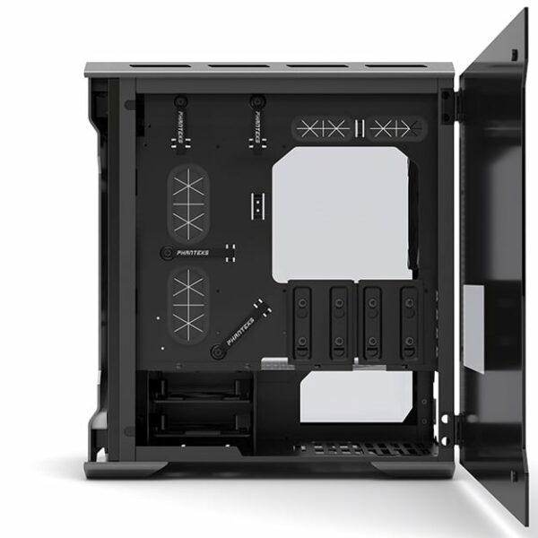 Phanteks ENTHOO EVOLV mATX Black 3mm Aluminum Exterior/Steel Chassis/Tempered Glass Gaming Case - Chassis