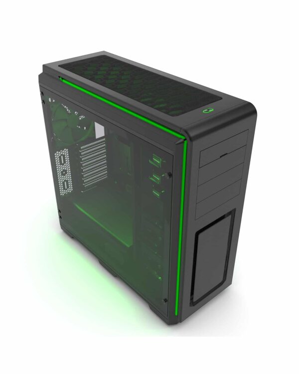 Phanteks Enthoo Luxe Tempered Glass Panel Steel Chassis ATX RGB Illumination Full Tower PH-ES614LTG_BK - Chassis