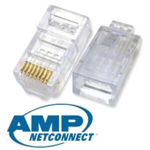 ADlink/AMP RJ45 8P8C Ethernet Cable Connectors - Accessories