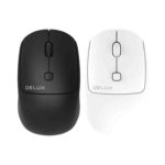 Delux M320GX Wireless Optical Mouse Black/White