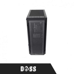 Doss 1905 Storm Mesh Mid Tower with Tempered Glass Gaming Case - Chassis