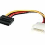 BTZ 4 Pin Molex to SATA Power Cable Adapter