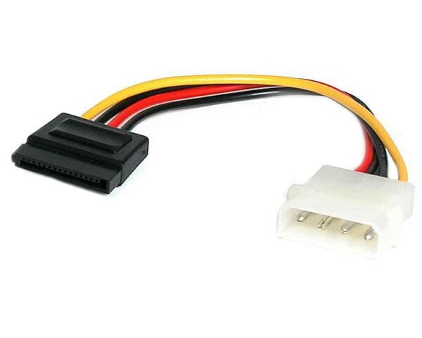 BTZ 4 Pin Molex to SATA Power Cable Adapter - Cables/Adapters