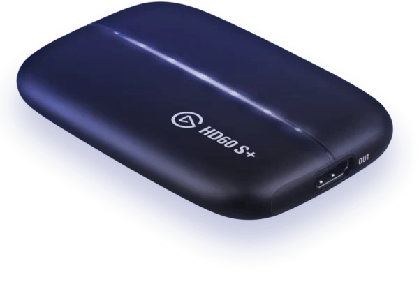 Elgato HD60 S+ 1080p60 HDR10 External Capture Card Stream and Record - Computer Accessories