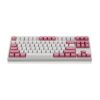 Leopold FC750R PD Light/Pink - Cherry Clear, PBT Double Shot Keycap, TKL Mechanical Keyboard - Computer Accessories