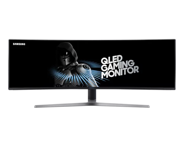 Samsung 49" QLED CHG90 with Super Ultra-Wide Screen LC49HG90DMEXXY Gaming Monitor - Monitors
