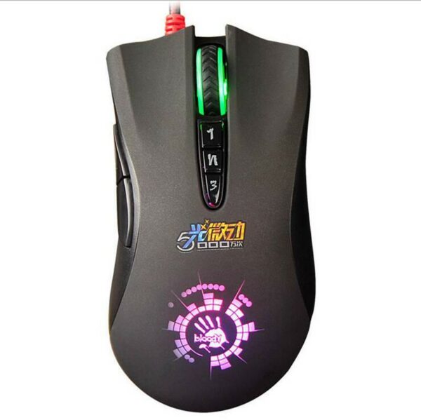 A4tech Bloody A91 Light Strike Gaming Mouse - Computer Accessories