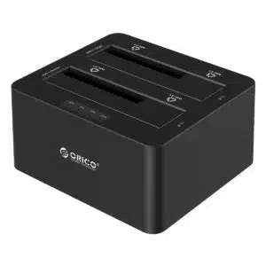 ORICO Dual-bay 2.5-inch/ 3.5-inch USB 3.0 to SATA 3.0 External Hard Drive Docking Station - Computer Accessories