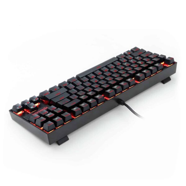 Redragon K552 KUMARA TKL Red LED Backlit Mechanical Gaming Keyboard - BTZ Flash Deals
