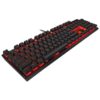 Corsair K60 Pro Mechanical Gaming Keyboard Red Led Cherry Viola Black - Computer Accessories