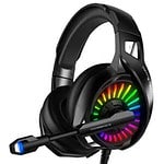 Jedel GH-226 RGB Stereo Gaming Headset Braided Cable W/ Mic