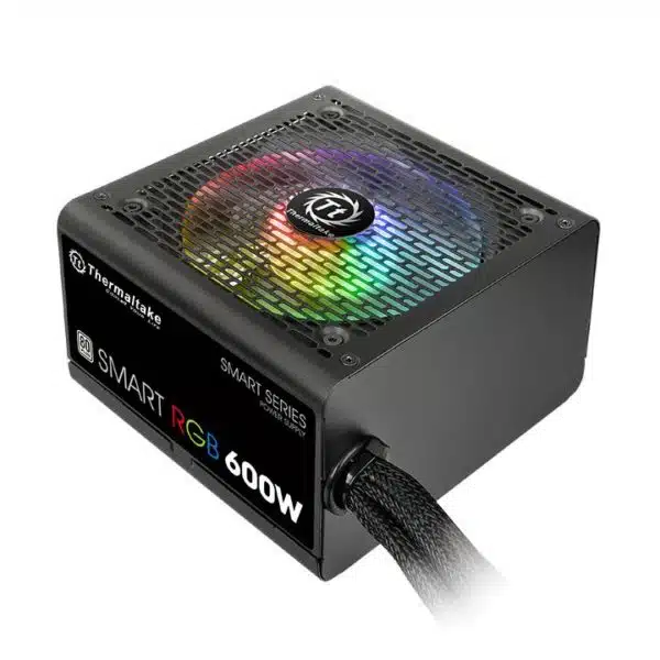 Thermaltake Smart RGB 600W 80PLUS® APFC Non-Modular Power Supply - Power Sources