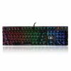 Redragon K556 Devarajas RGB LED Backlit Wired Mechanical Gaming Keyboard - Computer Accessories