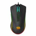 Redragon M711 COBRA Gaming Mouse RGB Color Backlit, 10,000 DPI, 7 Programmable Buttons Black | White