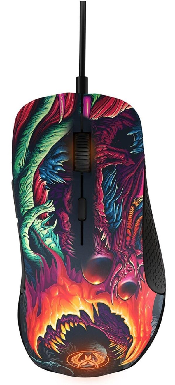 SteelSeries Rival 300 CS:GO Hyper Beast Edition Gaming Mouse - Computer Accessories