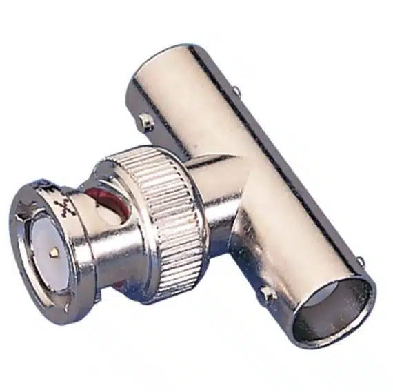BNC CCTV Camera Coaxial Adapter T Connector Female For Splitter Or Extender - CCTV & Securities