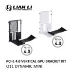 Lian Li O11DMINI-1 PCIE 4.0 Vertical GPU Bracket KIT  Black/White