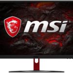 MSI Optix G24C Black & Red 24" FreeSync 144Hz 1ms HDMI DisplayPort Non-Glare Curved Widescreen LCD Monitor
