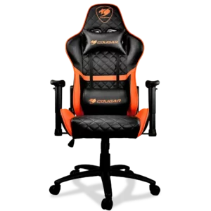 Cougar Armor One Gaming Chair Black/Orange - Furnitures