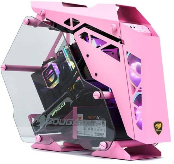 COUGAR CONQUER Mini Pink Limited Edition Computer Gaming Case - Chassis