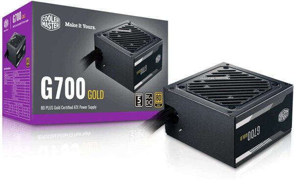Cooler Master G500 | G600 | G700 | G800 500W/600W/700W/800W 80 Plus Gold Power Supply - Power Sources