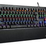 Jedel KL90 RGB Mechanical Gaming Keyboard W/ Wristpad USB (Blue Switch)