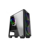 Xigmatek Beast Front Mesh & Side Tempered Design 4 x RGB Fan Chassis