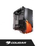 Cougar Blazer Aluminum Open-Frame Gaming Mid Tower Case with Full Tempered Glass