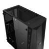 Xigmatek Cyclops Black With Front Mesh W Left Tempered Design W 4 ARGB Fan Case - Chassis