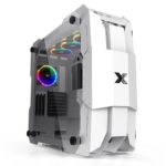 Xigmatek X7 White Front & Left Tempered Design W7 x RGB Fan Chassis