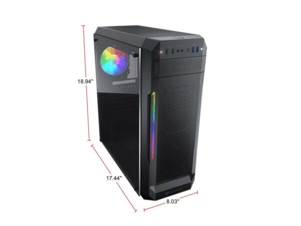 Cougar MX331 Mesh-G Mid-Tower Computer Case - Chassis