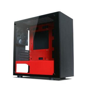 Tecware Nexus M Black Red Gaming Chassis - Chassis