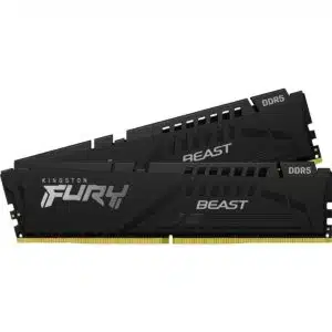 Kingston Technology Fury Beast 32GB 2x16GB 4800MHz DDR5 CL40 KF548C38BBK2-32 - Desktop Memory