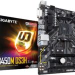 Gigabyte B450M DS3H V2 AMD AM4 Motherboard