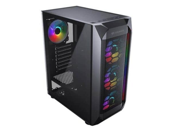 Cougar MX410 Mesh-G RGB Mid-Tower Case with Tempered Glass - Chassis