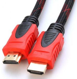 BTZ HDMI to HDMI Cable 1.5M | 1.8M | 3M | 5M | 10M | 15M | 20M | 30M Copper & Steel (M-M) RED Mesh - Cables/Adapters